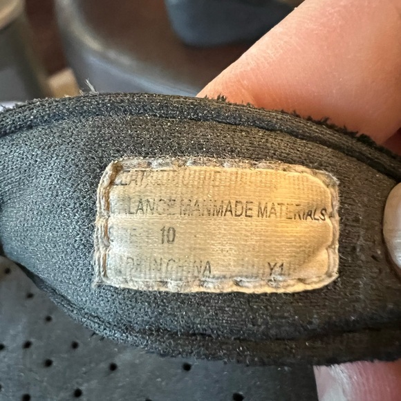 **Sold** Black Flip Flops with Cross - Picture 6 of 6